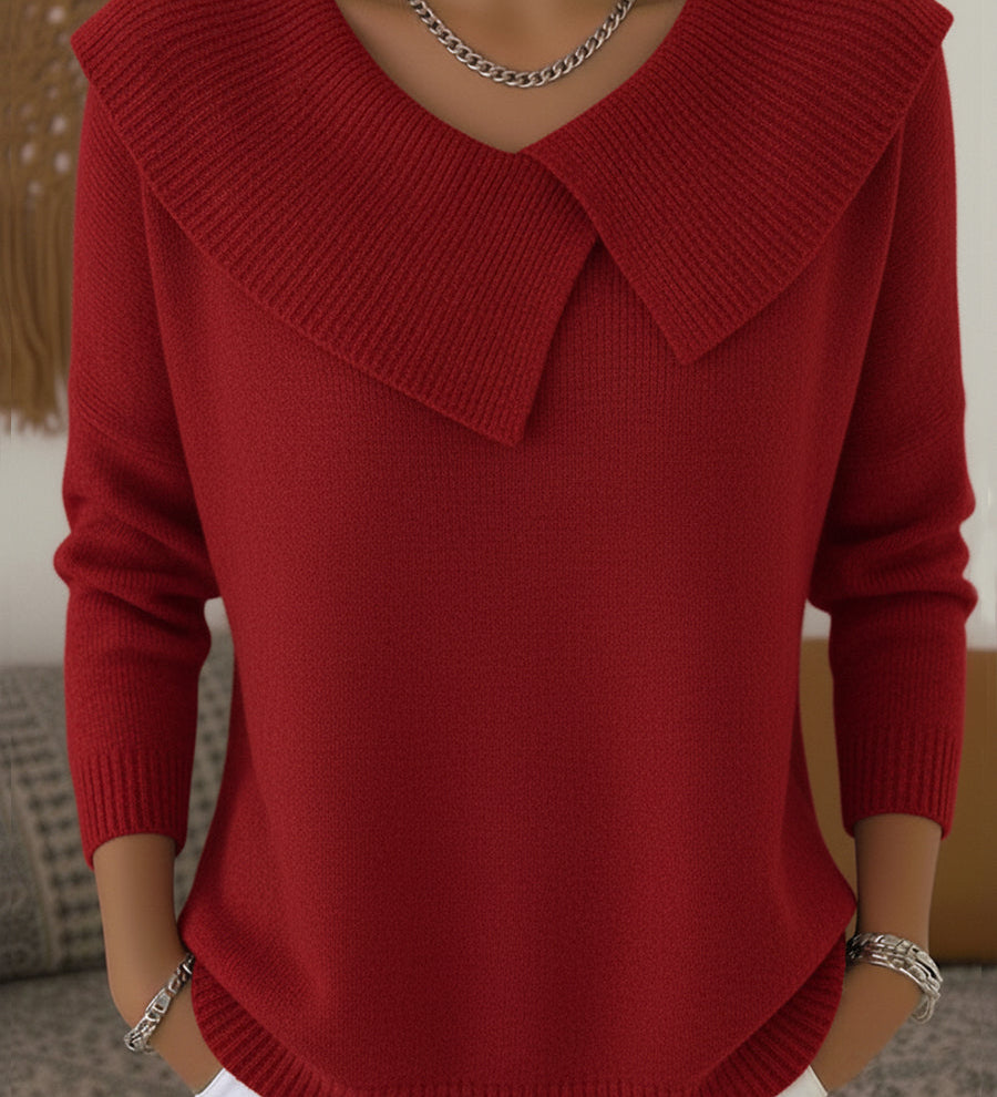 Alma | Warm Soft-Collar Jumper