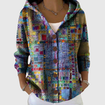 Beatrice | Hooded Button Cardigan