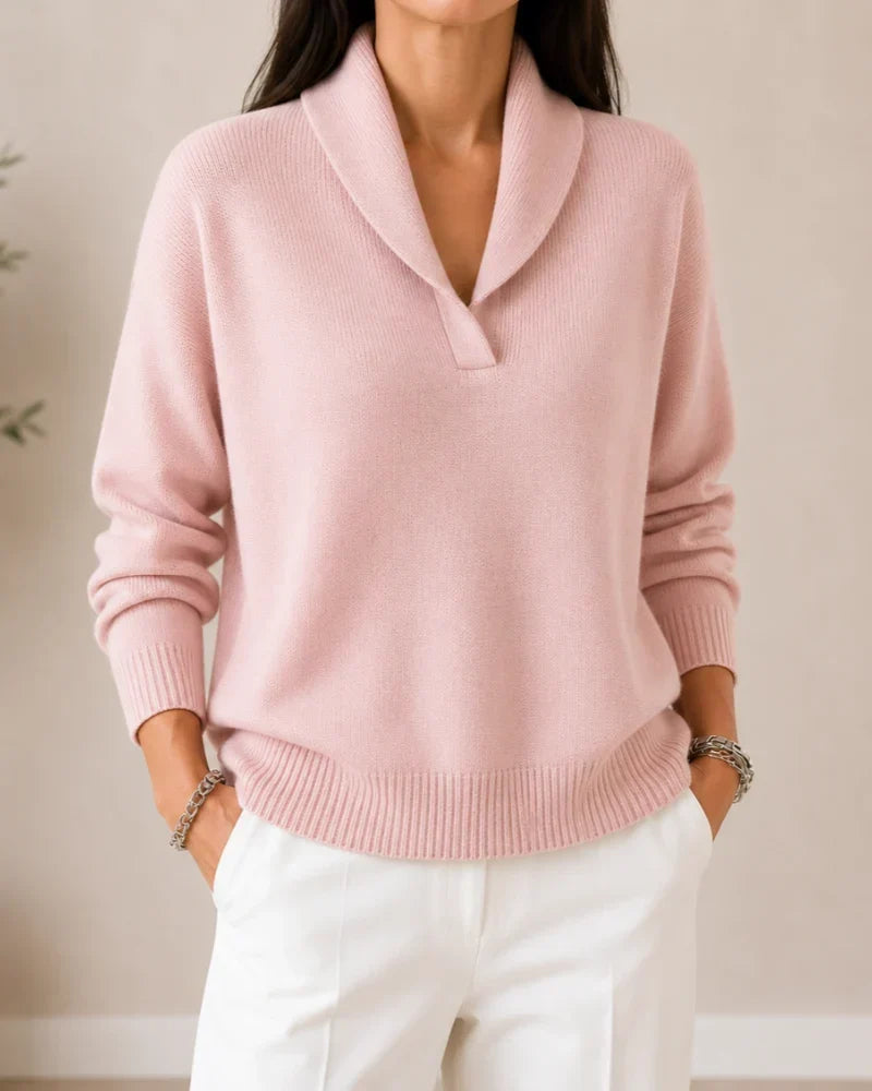 Antonine | Women's Soft V-Neck Jumper