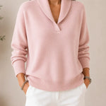 Antonine | Women's Soft V-Neck Jumper