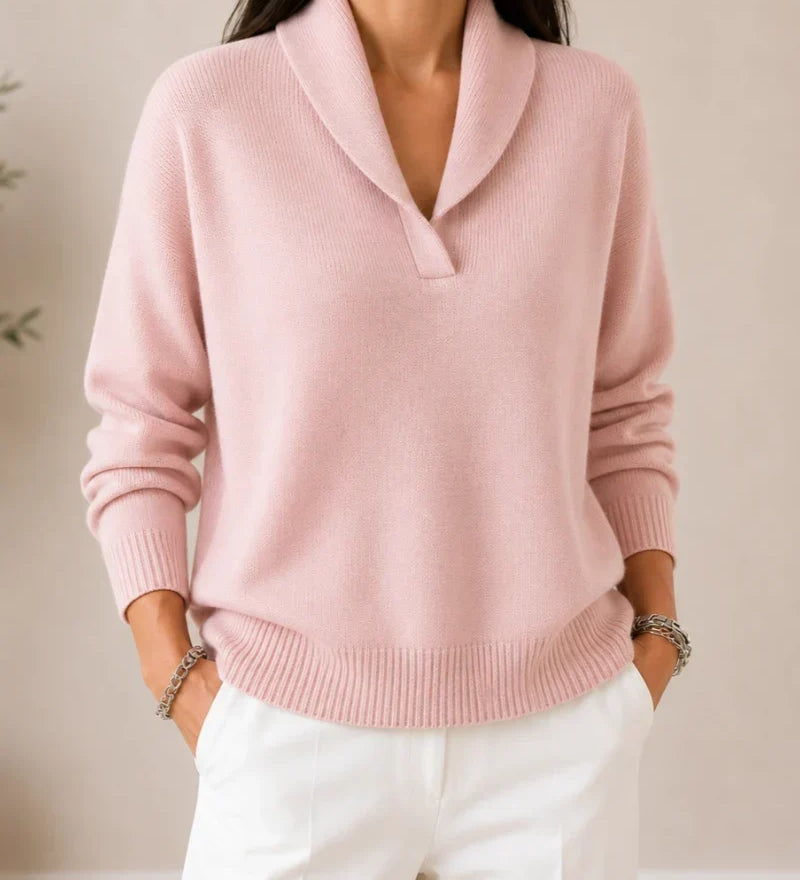 Antonine | Women's Soft V-Neck Jumper