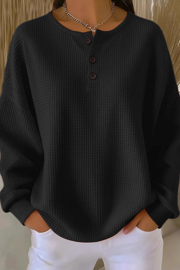Cora | Loose Button-Up Blouse