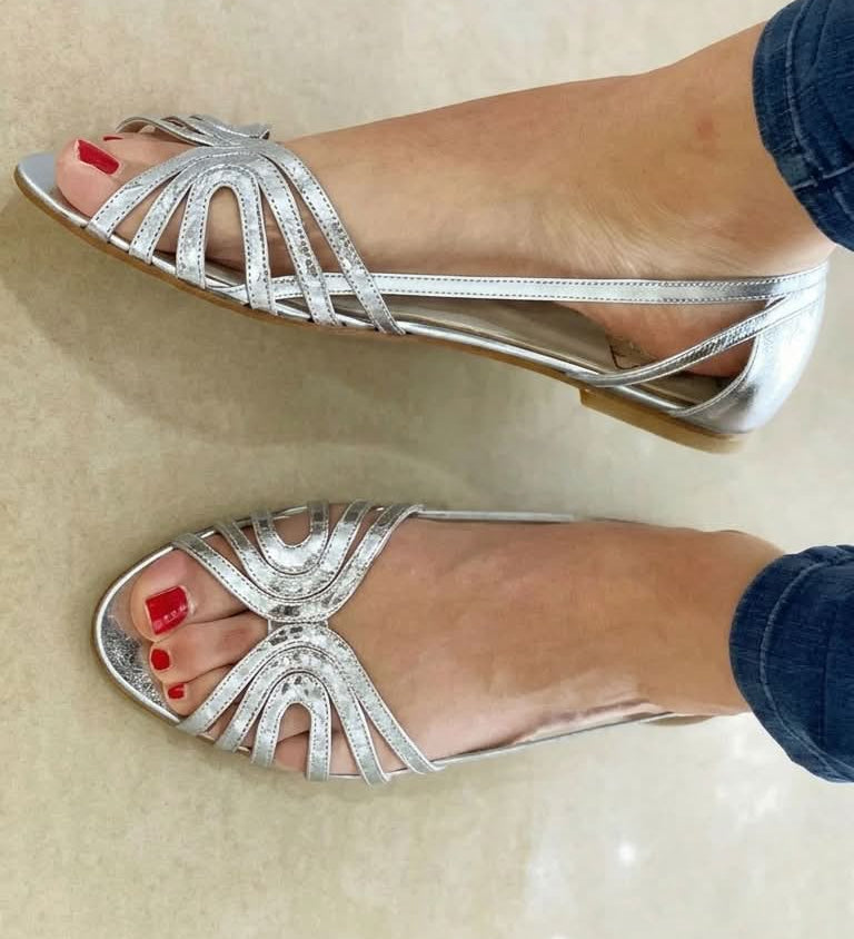Eleonore - Golden Summer Sandals