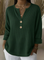 Lucinda | Buttoned Henley Top