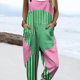 Ida | Abstract Form Dungarees