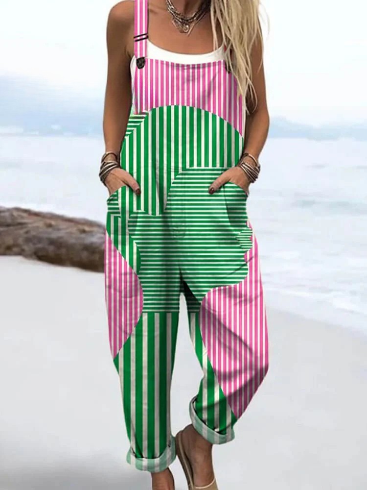 Ida | Abstract Form Dungarees