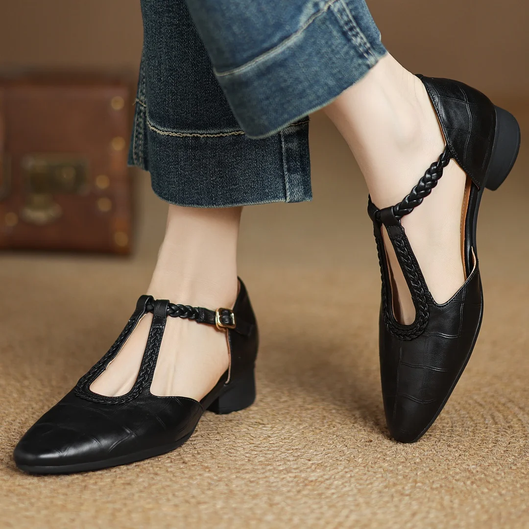 Gladys | Kepa Leather Mary Janes