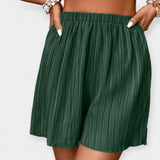 Elegant Pleated Shorts