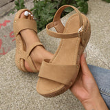Daniela – Elegant Wedge Sandals