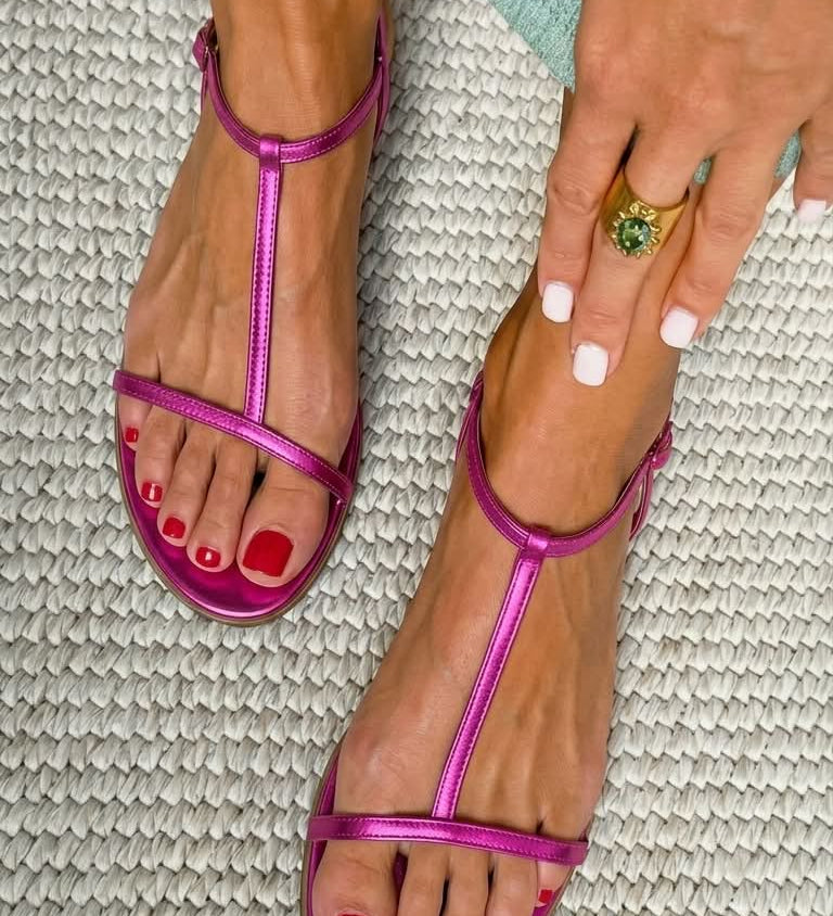 Rosalie - Golden Spring Sandals