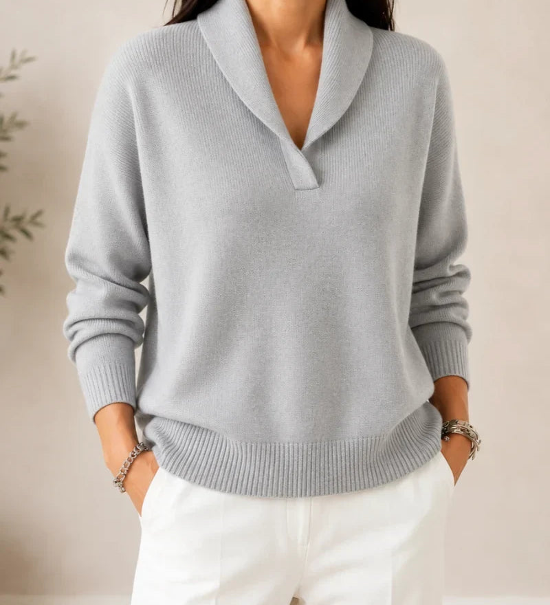 Antonine | Women's Soft V-Neck Jumper