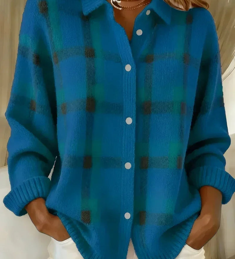 Isabelle | Checked Cardigan
