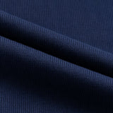 Navy Blue Hooded Cardigan with Buttons