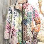 Gwendolyn | Evening Floral Quilted Jacket