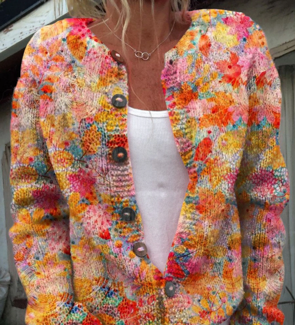 Helena | Vintage Knit Cardigan