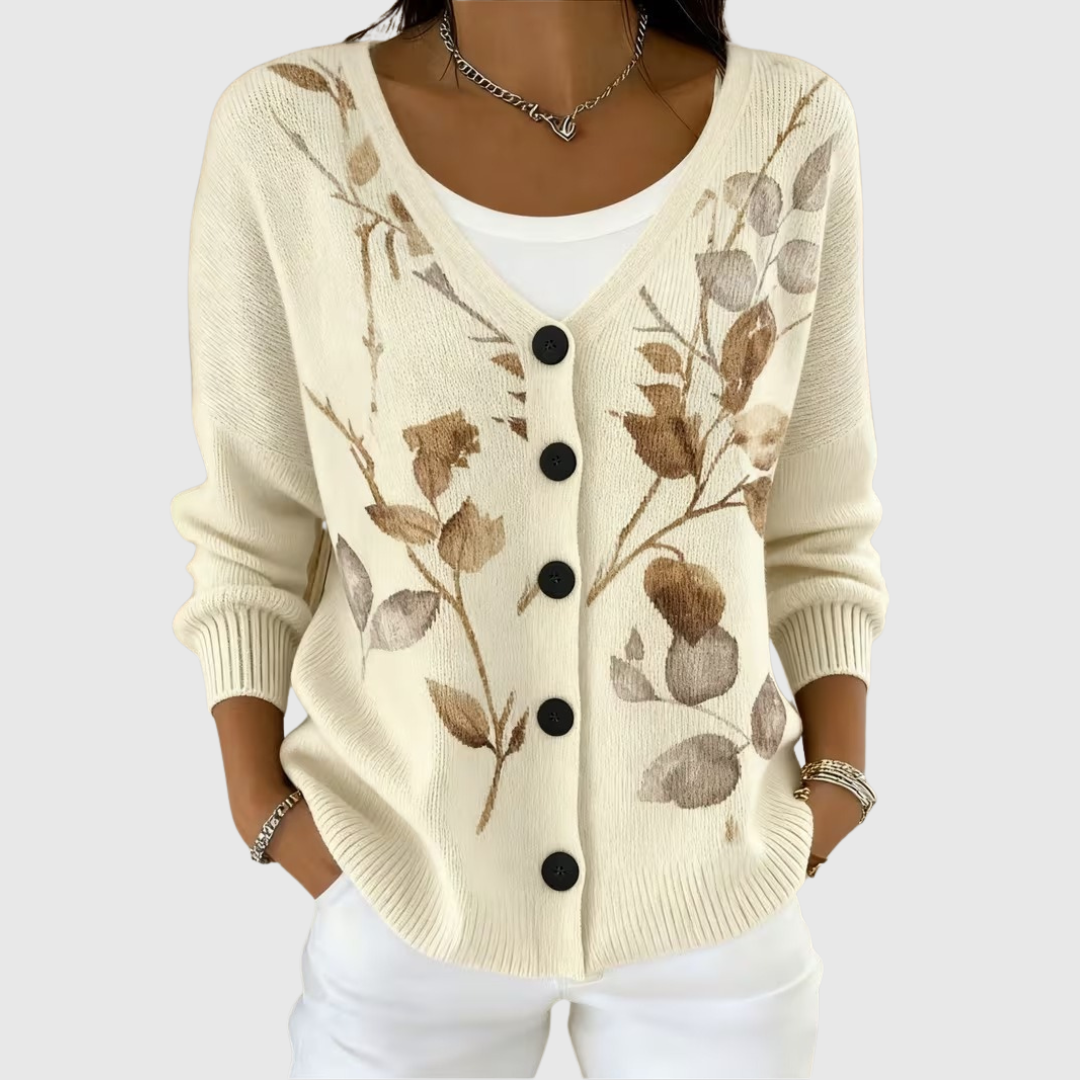 Cecily | Button-Front Cardigan