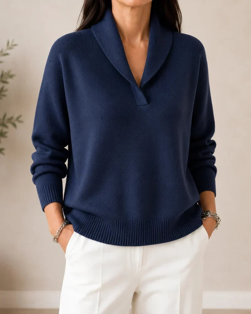Antonine | Women's Soft V-Neck Jumper