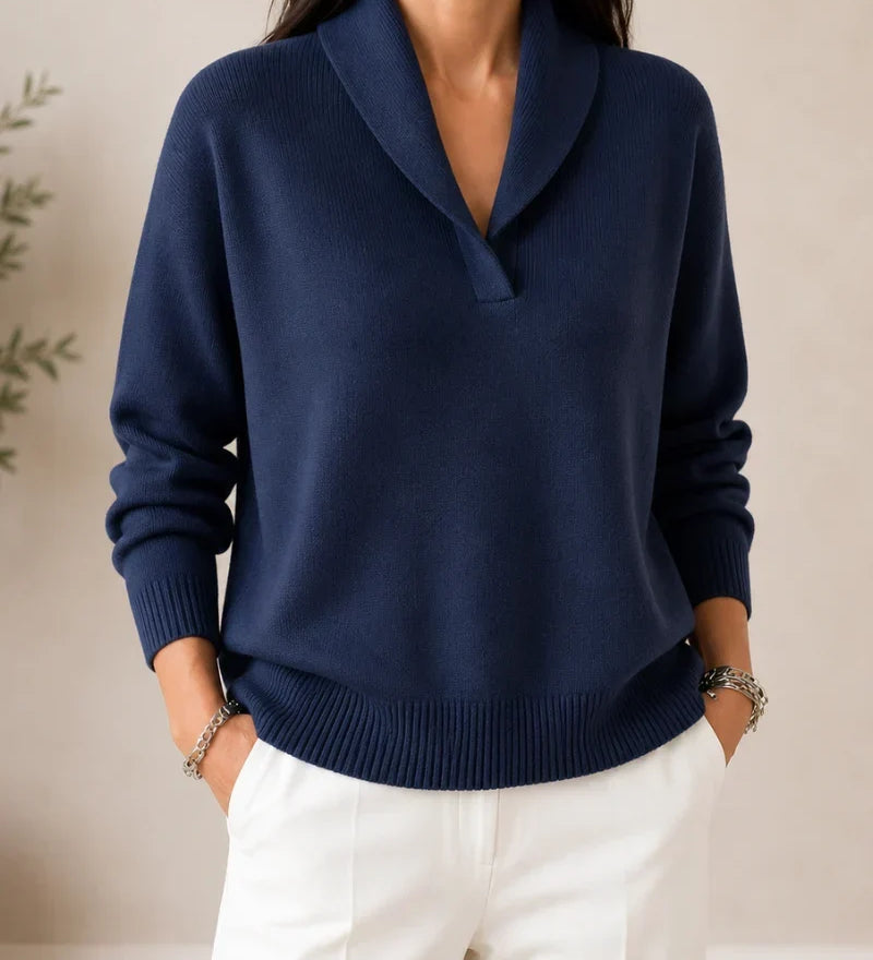Antonine | Women's Soft V-Neck Jumper