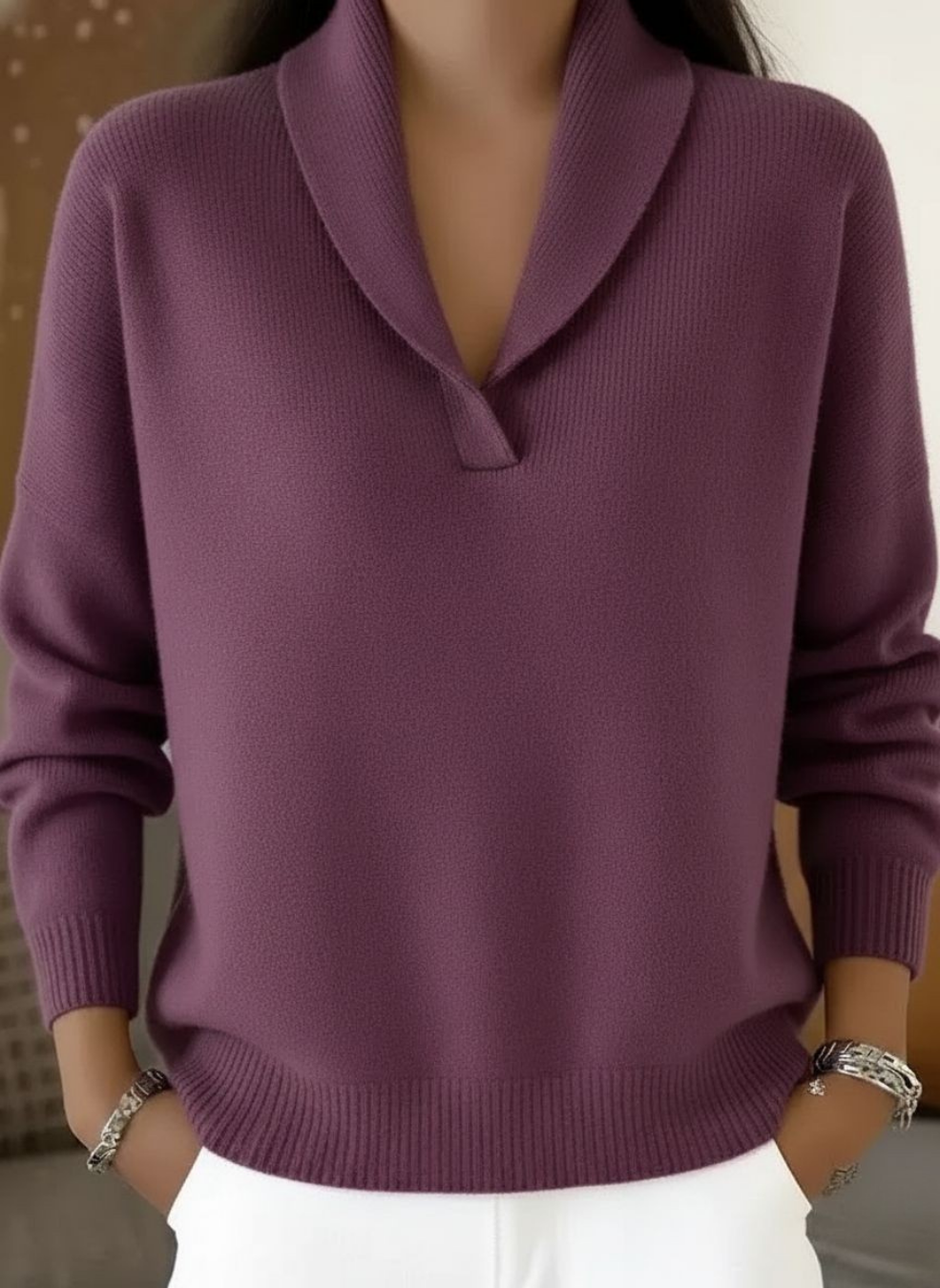 Ada | V-Neck Jumper