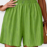 Elegant Pleated Shorts