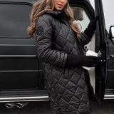 Martina | Elegant Padded Down Jacket with Hood