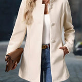 Sofia | Women's Winter Coat with Buttons