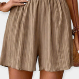 Elegant Pleated Shorts