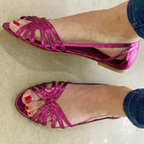 Eleonore - Golden Summer Sandals
