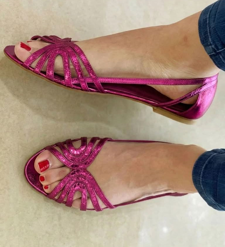 Eleonore - Golden Summer Sandals