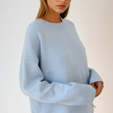 Orla | Oversized Crewneck Knit Sweater