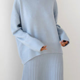 Orla | Oversized Crewneck Knit Sweater