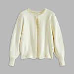 Octavia | Pearl-Embellished Cardigan