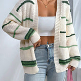 Iris | Oversized Knit Cardigan with Cosy Long Sleeves