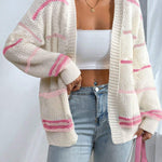 Iris | Oversized Knit Cardigan with Cosy Long Sleeves
