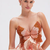 Nahia | Dress with Ruffles