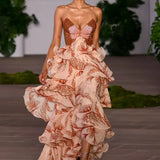 Nahia | Dress with Ruffles