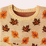 Edith | Women's Patterned Crewneck Sweater