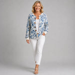 Tiverly | Vintage Floral Button-Up Cardigan