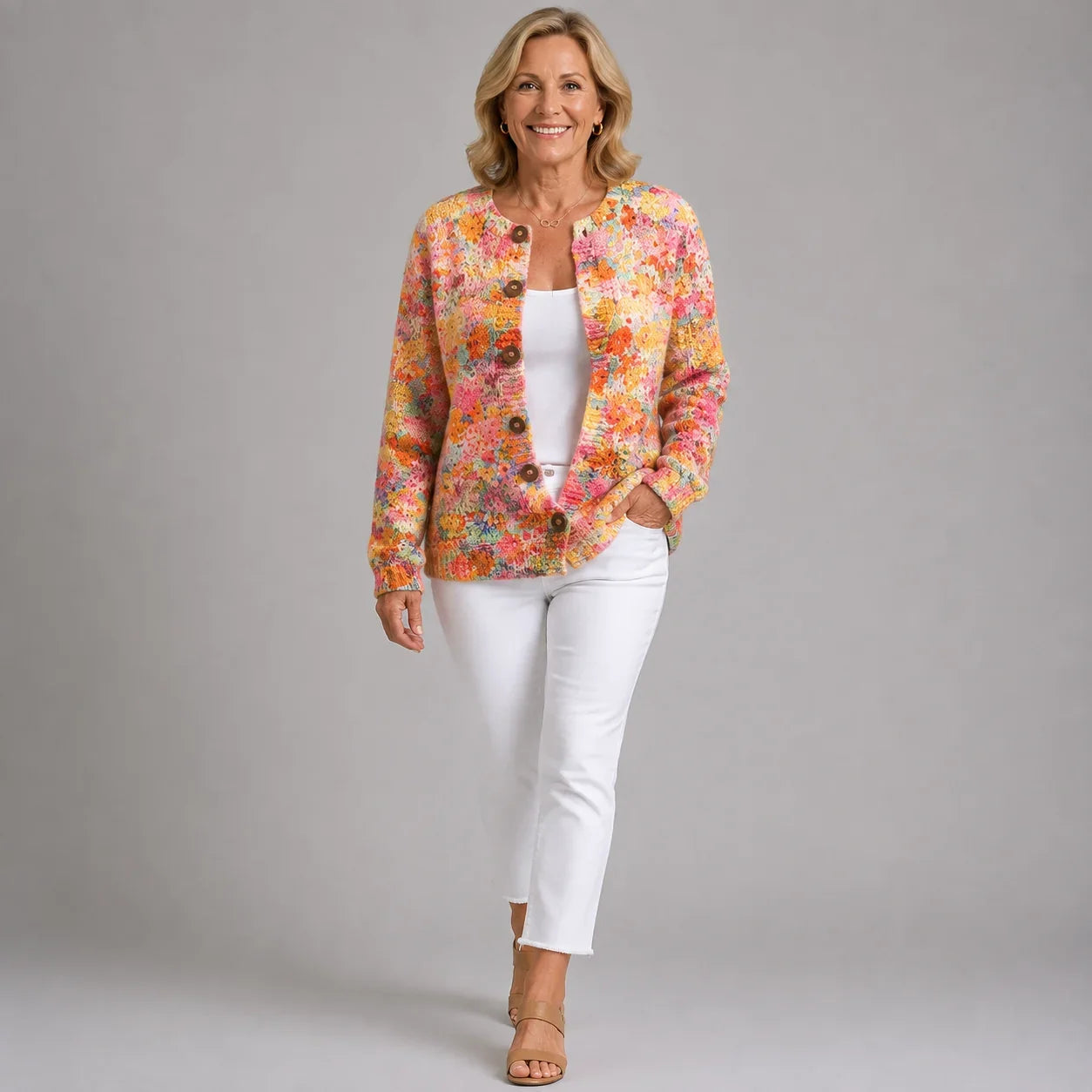 Helena | Vintage Knit Cardigan