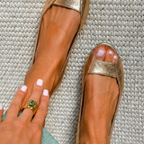 Adeline - Chic Golden Sandals