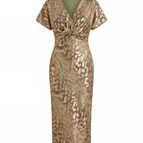 HAZEL | Wrap Waist Midi Dress