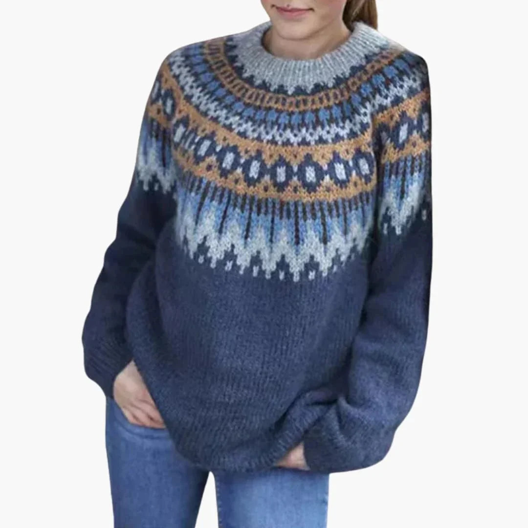 Evie | Nordic Knit Sweater