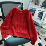 Jane | Women's Crew Neck Cable Knit Jumper