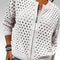 Clara | Elegant Breathable Openwork Knit Cardigan