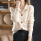 Josephine | Elegant Open-Collar Knit Cardigan for Women