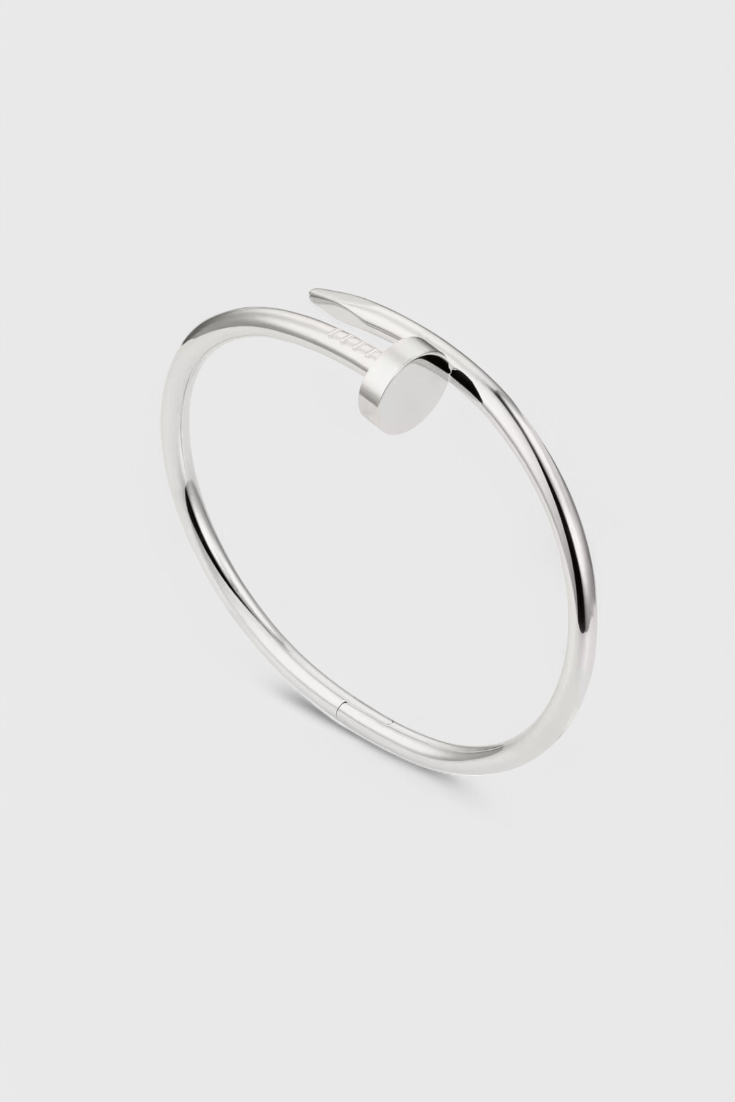 Minimalist Bracelet Inspired by Sterling Silver Nails