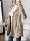 Yolanda | Plush Hooded Longline Cardigan