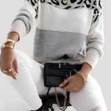 Sophie Knitted Jumper with Playful Pattern