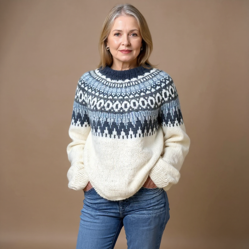 Vintage Icelandic Jumper Janet