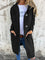 Zoe | Long Button-Front Knit Cardigan